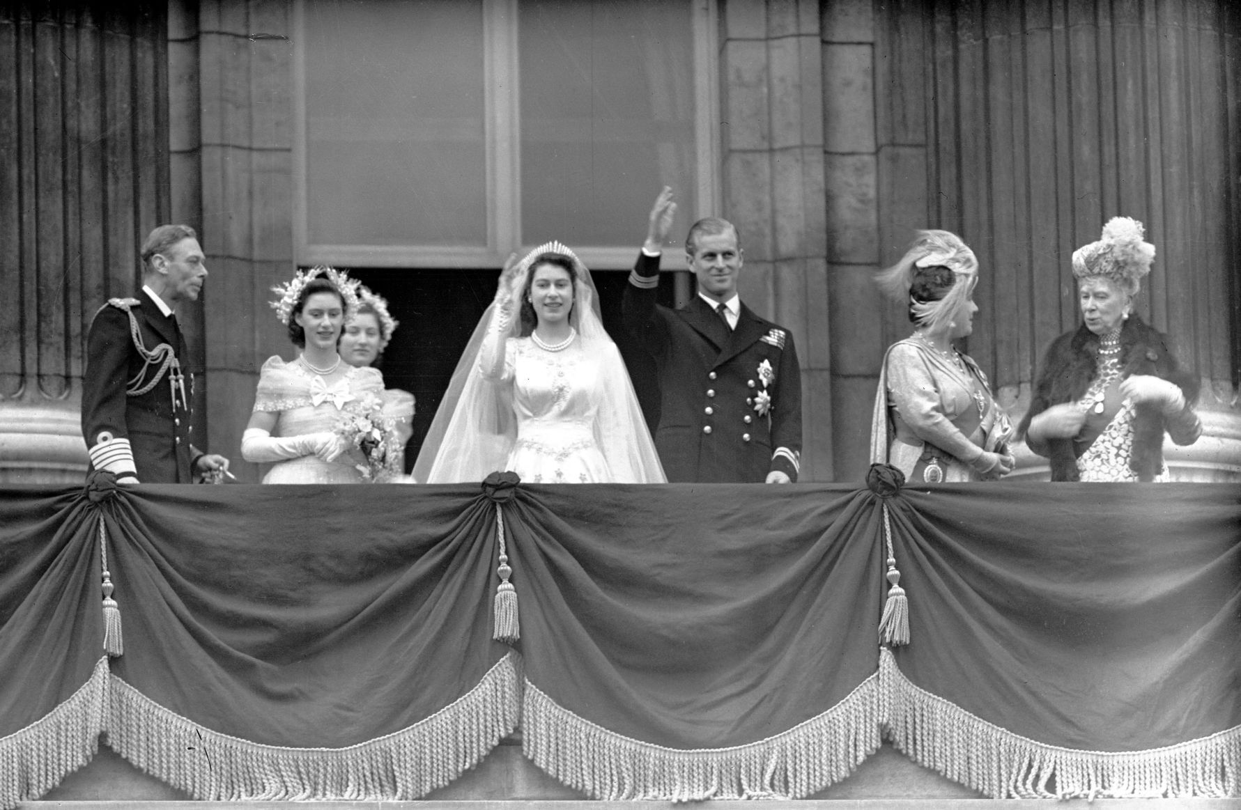 1947: Royal wedding